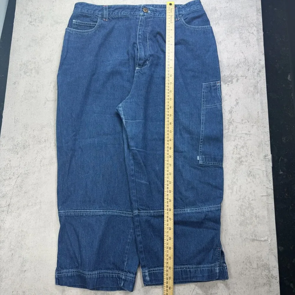 NWOTBeverly Hills Polo Club BHPC Cargo Pants Size 16 Blue